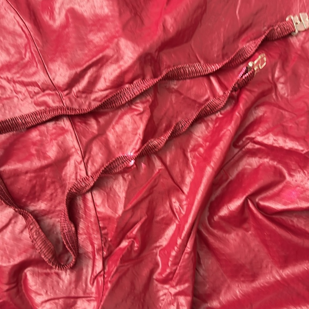 Vintage Danskin burgundy jumpsuit - Picture 2 of 7